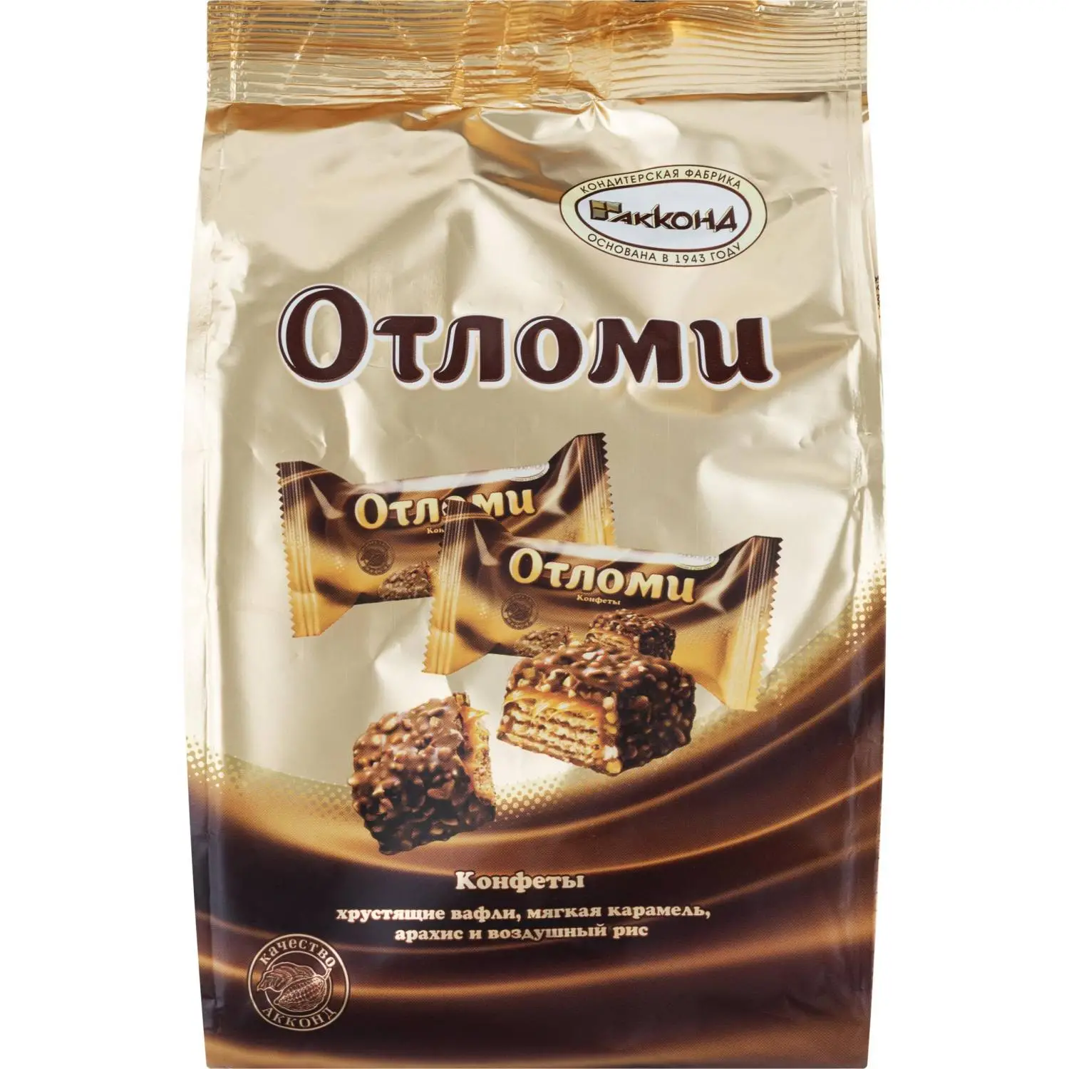 Конфеты шоколадные Акконд Отломи 360 г