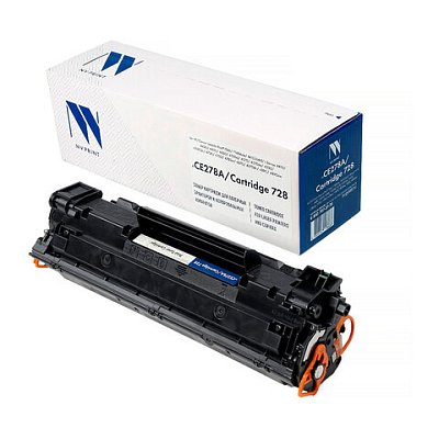 Картридж лазерный NV PRINT (NV-CE278A/728) для HP/CANON LJ P1566/P1606/ MF4410/4430, ресурс 2100 стр. 