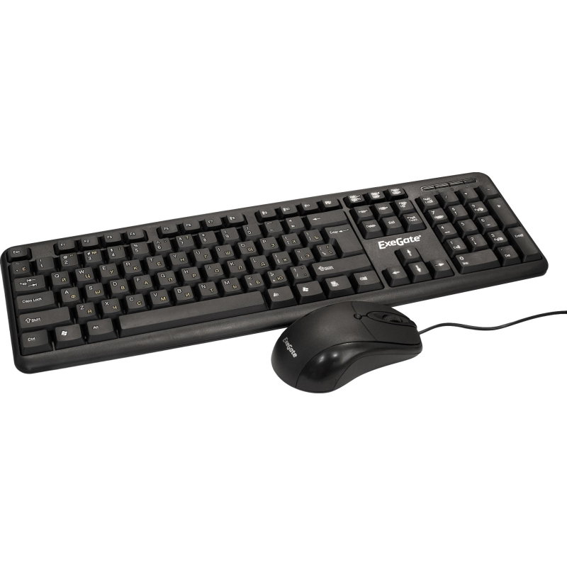 Набор клавиатура+мышь ExeGate Prof. St. Comb. MK120-OEM(EX287139RUS)чер. Br. box