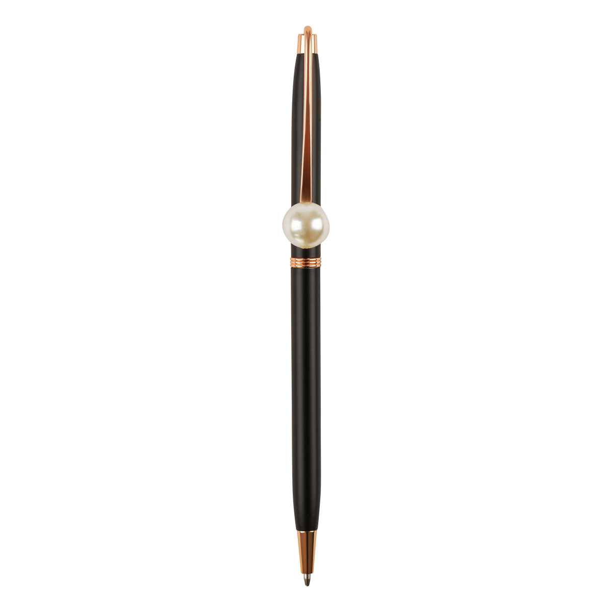 Ручка шариковая автоматическая MESHU «Black jewel» синяя, 1.0мм