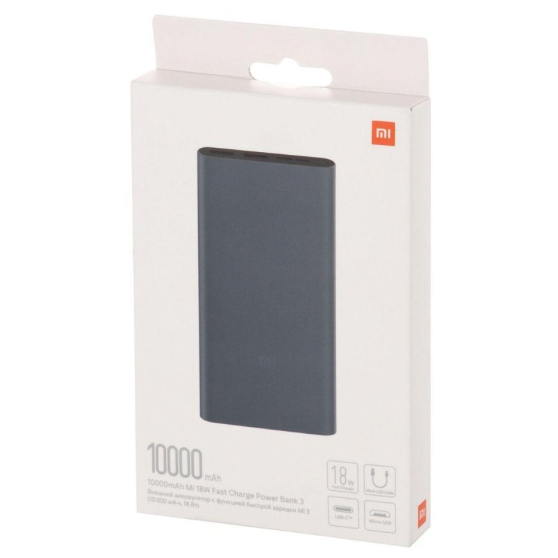 Внешний аккумулятор Xiaomi Redmi 10000 mAh 2xUSB+C (VXN4274GL/PLM13ZM)