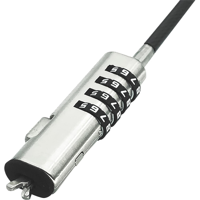 Тросик с замком Continent NCL-105, ультрабук, nano security slot, клин, 1.8м