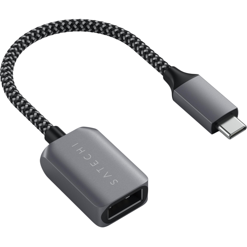 превью Кабель адаптер Satechi USB-C to USB 3.0. Цвет серый космос