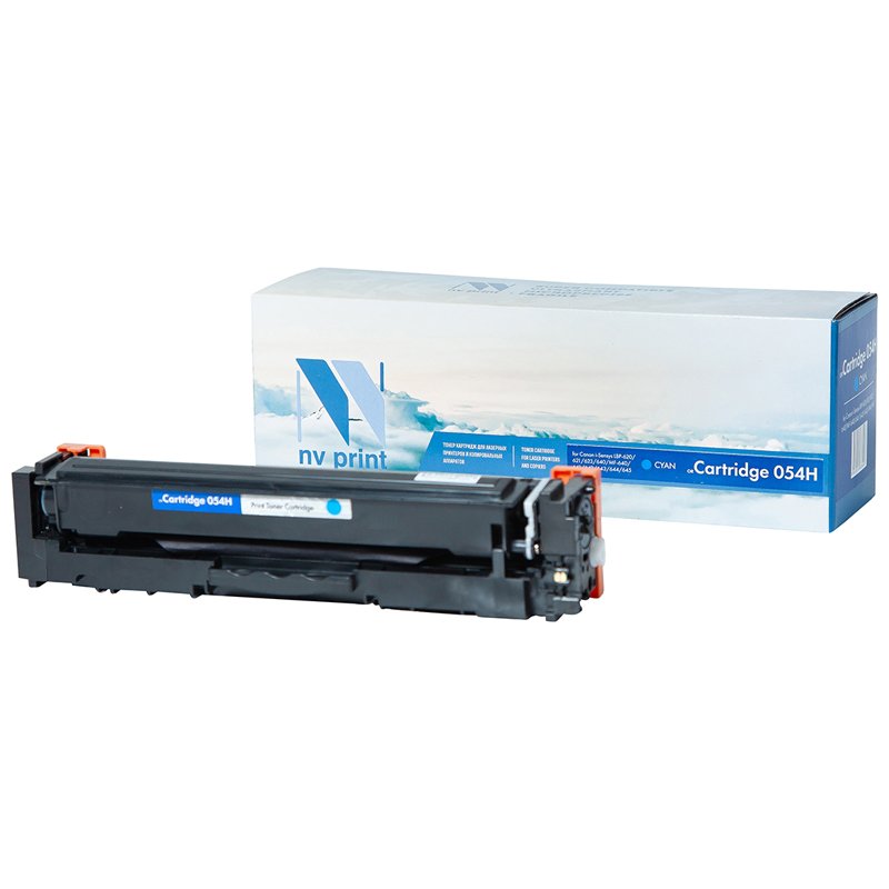 превью Картридж совм. NV Print 054H голубой для Canon i-Sensys LBP620/621/623/640/MF-640/641/642/643/644/645 (2300стр)