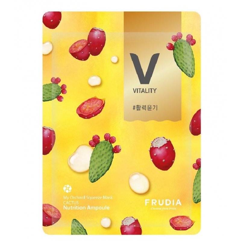 превью Маска для лица Frudia с кактусом витализирующая 20 мл