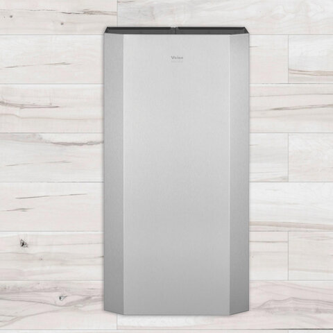 Контейнер для мусора 40 л VEIRO Prof «MaxBIN STEEL» 71×36×18см, без крышки, нержавеющая сталь, матовый