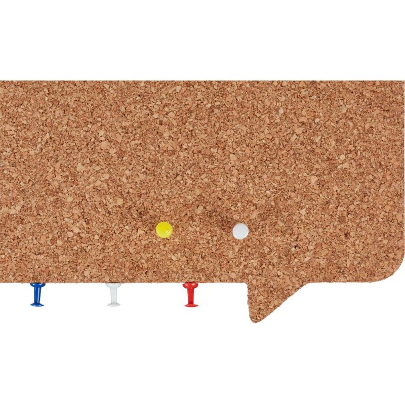 Доска пробковая BoardSYS 33×19.5 см на магните