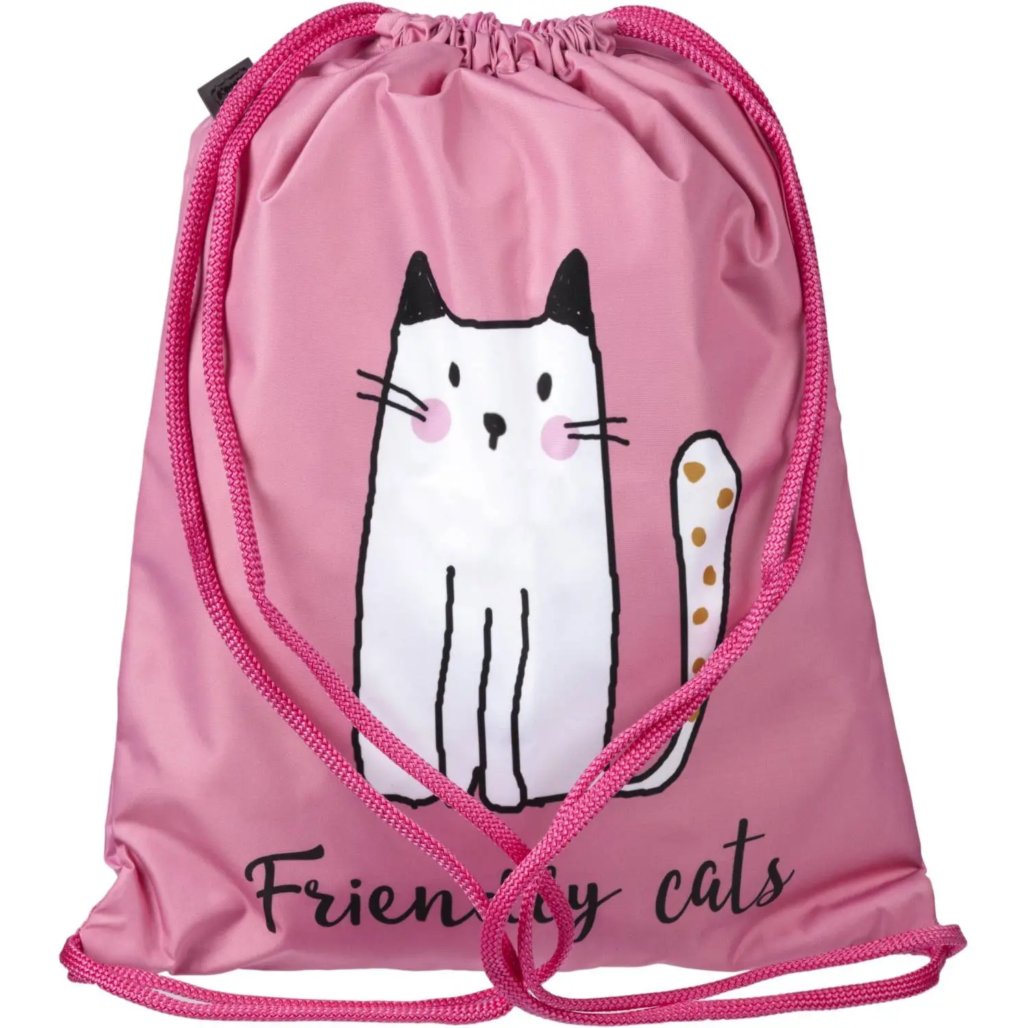 Мешок для обуви №1School Friendly cats 360×470 мм, Мо-26-1