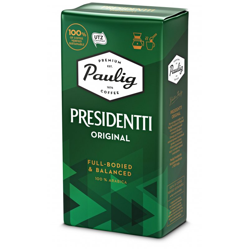 Кофе Paulig Presidentti Original молотый, 250г арт. 20561 - купить в ...