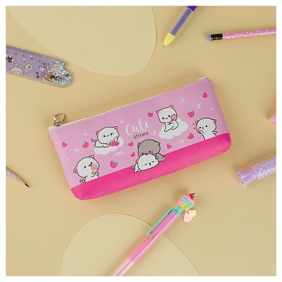 Пенал мягкий 200×85×30 MESHU «Cute», искусственная кожа