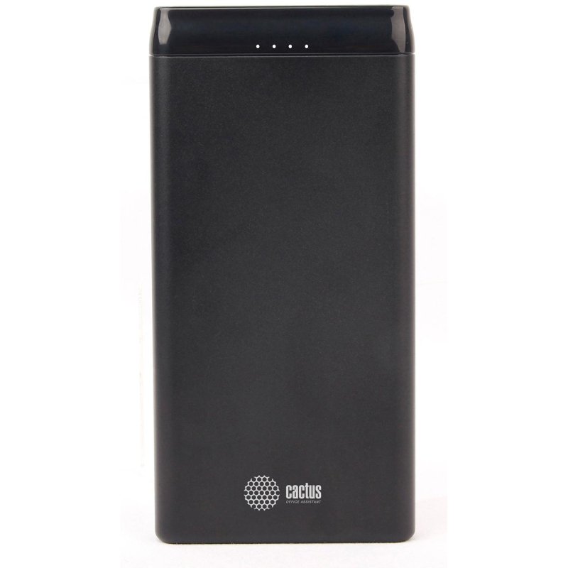 превью Внешний аккумулятор Cactus CS-PBFSFT-10000 10000mAh 2.1A 2xUSB черный