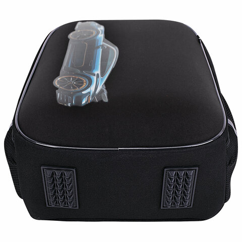 Ранец BRAUBERG LIGHT, 1 отделение, с брелком, Vertical car, 36×26х13 см