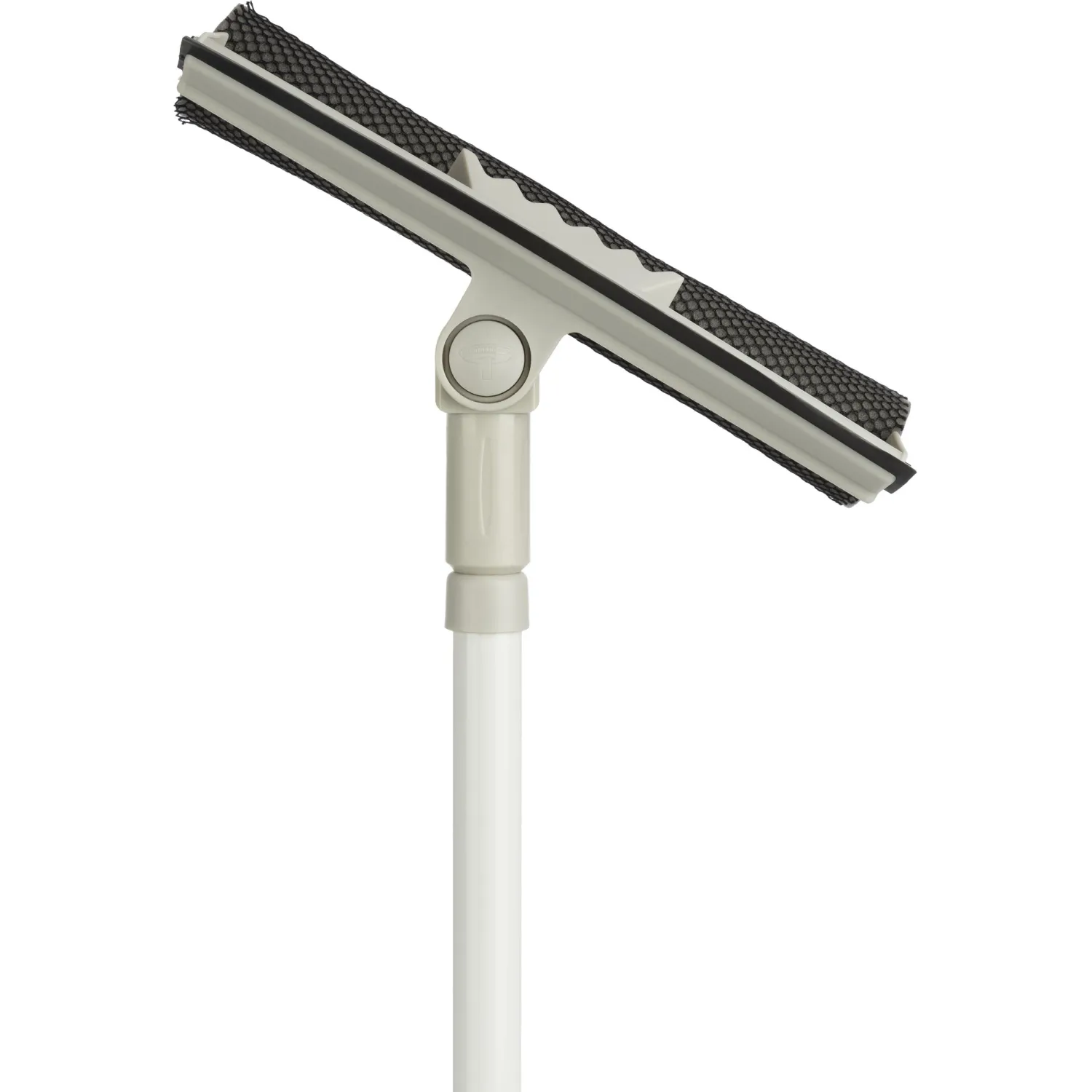 Швабра двухстороняя 25см д/мытья окон Luscan Prof с телескоп. рукоят 120см