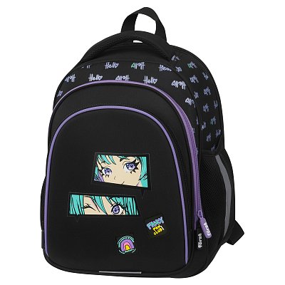 Ранец Först F-Base «Fancy» 36×29×17см, 3 отделения, 2 кармана, анатомическая спинка