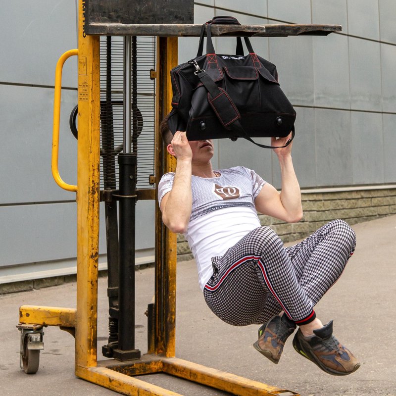 Сумка для инструмента с ремнем 50×23х30 Dr. IRON (DR1027)
