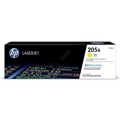 Картридж лазерный HP 205A CF532A оригинальный желтый