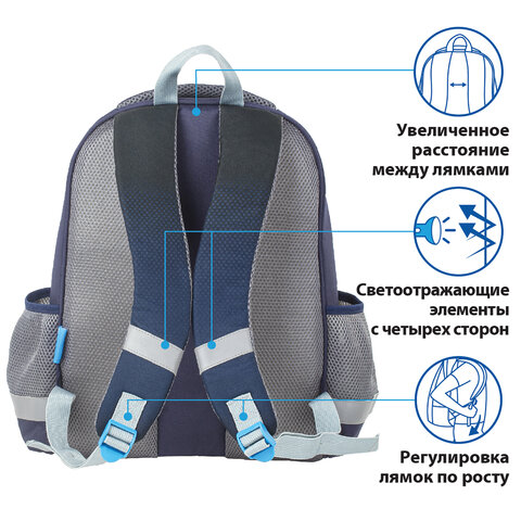 Ранец ПИФАГОР EVA BASIC1 отделениеSuperCar39×30х16 см229940