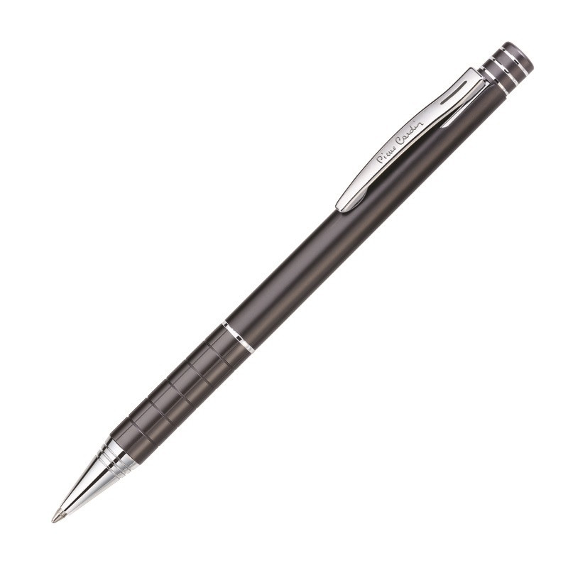 Ручка шариковая Pierre Cardin Gamme синяя серый корпус (артикул производителя PC0884BP)