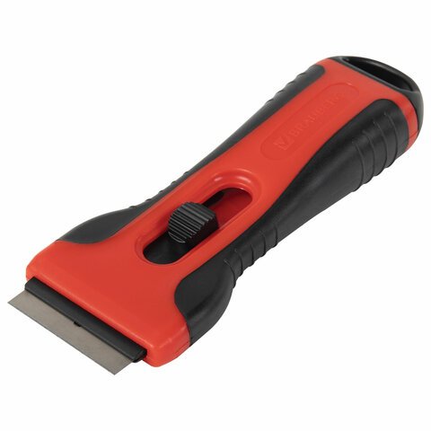 Скребок для любых поверхностей (керамикастеклоплитка) BRAUBERG SMART CLEAN5 лезвий607457