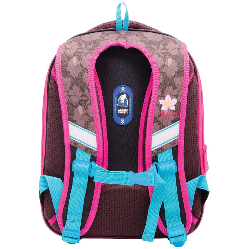 Ранец Berlingo Modern «Flower style» 37×28×21см, 2 отделения, 2 кармана, анатомическая спинка