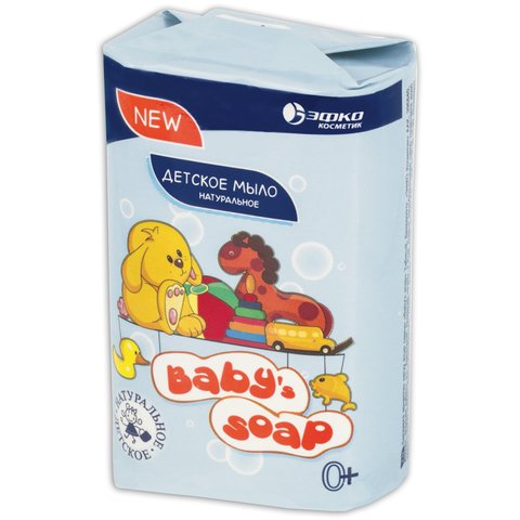превью Мыло туалетное детское 90 г, BABY'S SOAP (Бейби соап), «Натуральное»
