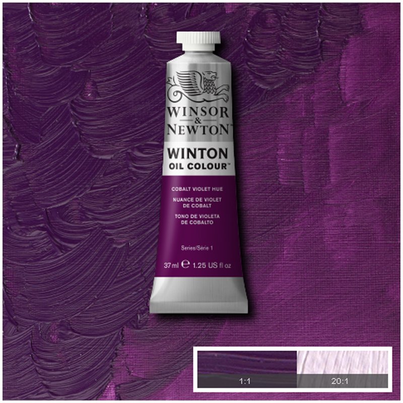 Краска масляная художественная Winsor&Newton «Winton», 37мл, туба, фиолетовый кобальт