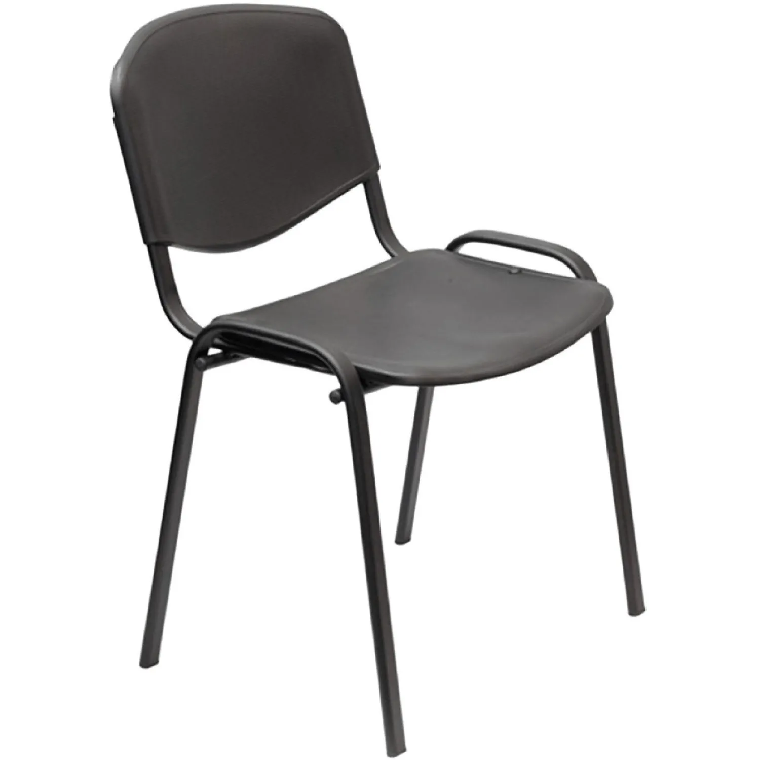 превью Стул офисный Easy Chair Изо чёрный (пластик, металл) (573676)