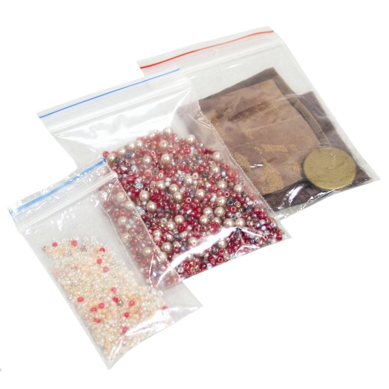 Пакет с замком (Zip Lock) 12 х 17 см, 32 мкм, 100 шт/уп