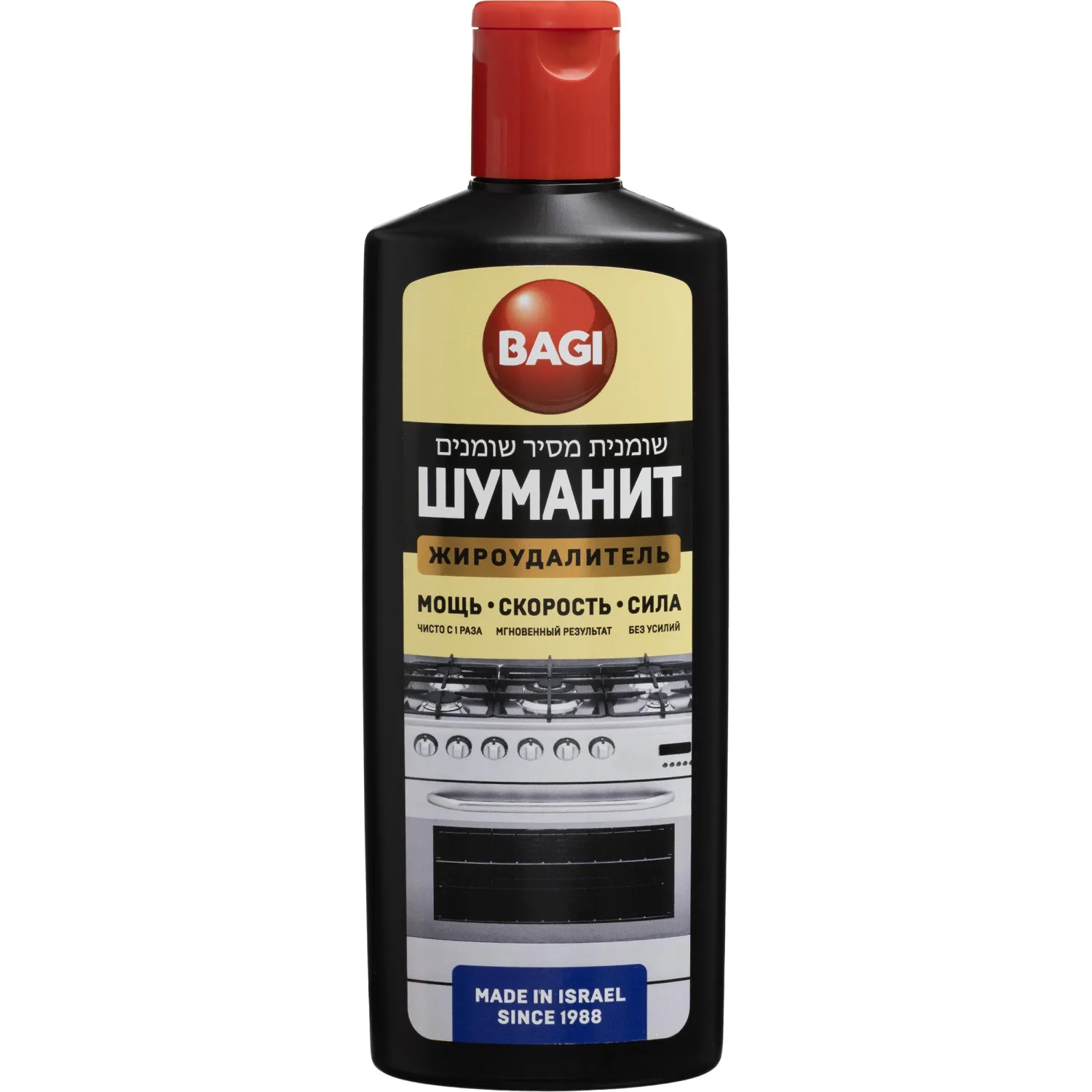 превью Чистящее средство (жироудалитель) для кухни Bagi Шуманит 0.270 кг от жира и нагара гель