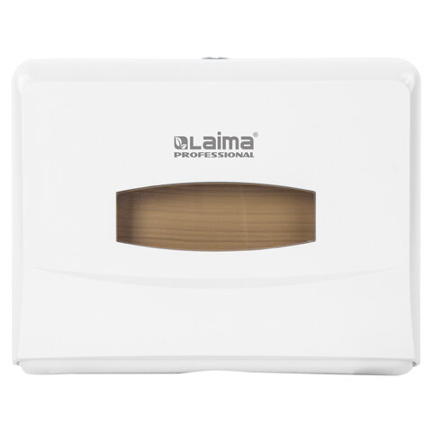 Диспенсер для полотенец LAIMA PROFESSIONAL (Система H2), Interfold, малый, белый, ABS-пластик
