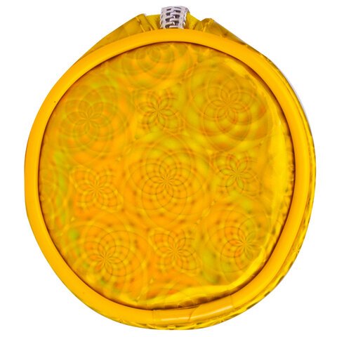 Пенал-тубус BRAUBERG, мягкий, «Glitter Gold», 20×7×7 см, 229016