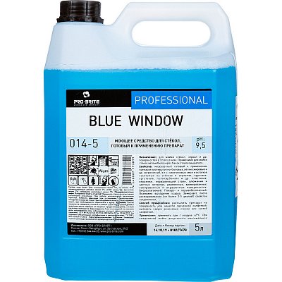 Промышленная химия Pro-brite Blue window 5л (014-5)