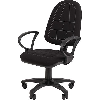 Кресло VT_СHAIRMAN 205 (PRESTIGE ERGO) ткань T08 черный