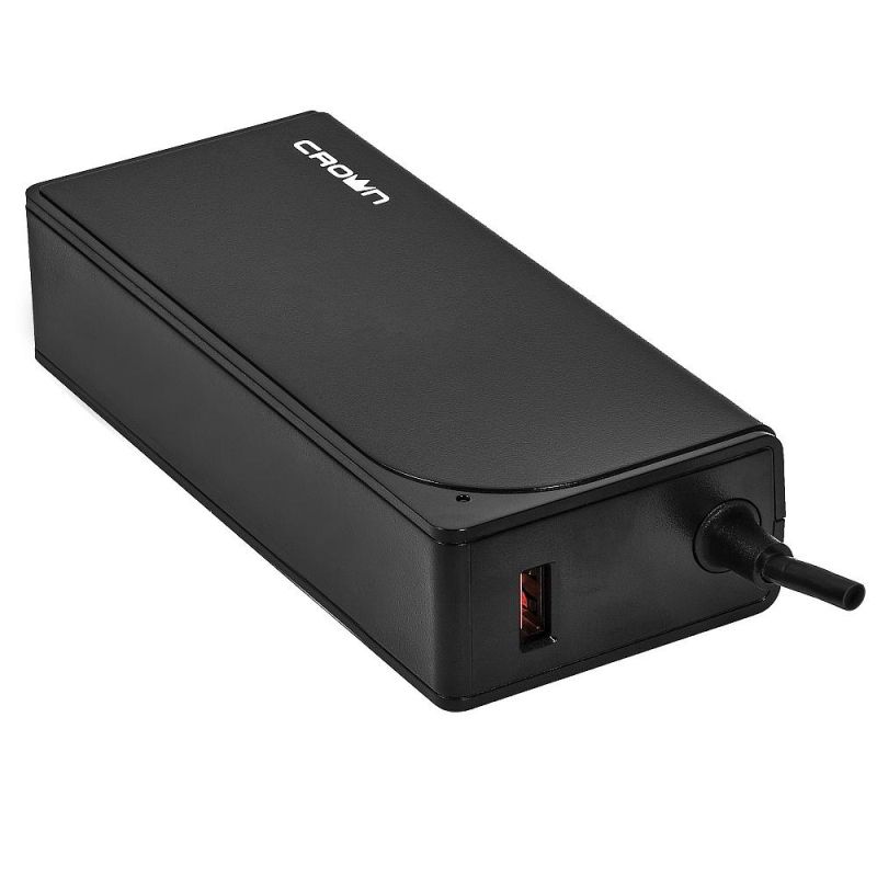 Зарядное устройство сетевое CROWN CMLC-5004 (14 коннекторов 45W USB QC 3.0)