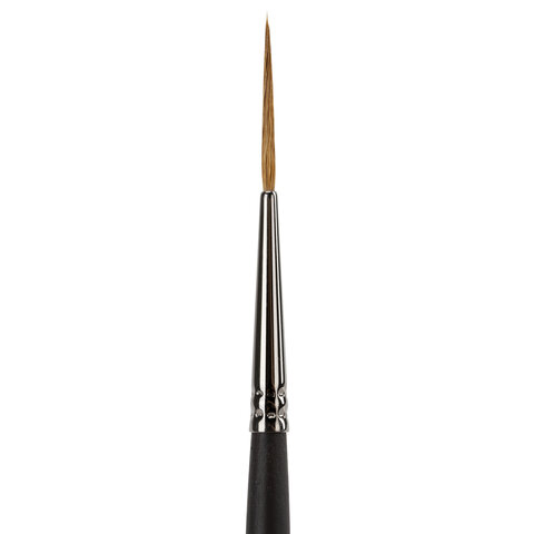 Кисть художественная проф. BRAUBERG ART CLASSIC, колонок, лайнер, № 00, короткая ручка