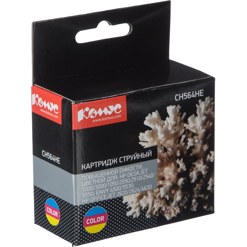 Картридж струйный Комус 122XL CH564HE цв. пов. емк. для DJ 1050/2050