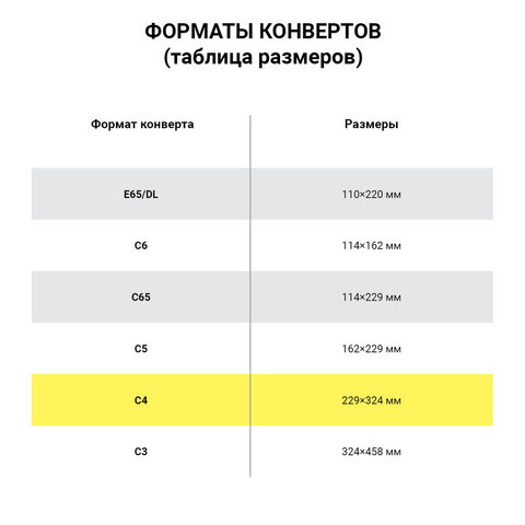 Конверты С4 (229×324 мм) КРАФТ, с клеевым слоем, 80 г/м2, КОМПЛЕКТ 25 шт., треугольный клапан, BRAUBERG