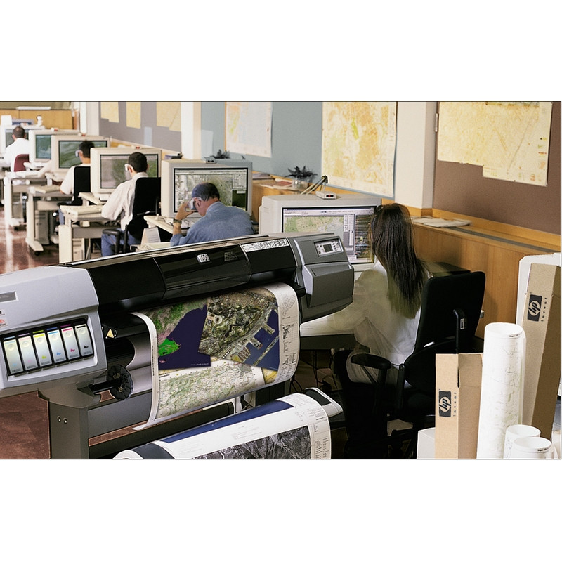 Бумага широкоформатная C6035A HP BrightWhiteInkJet Paper 90г 24 дюйм/610mmx45.7m