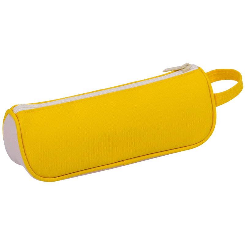 Пенал-косметичка 1 отделение, 1 карман, 215×80×60 Berlingo «Polo yellow», полиэстер