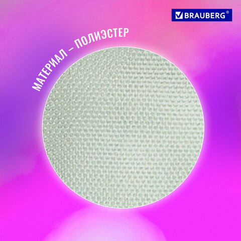 Папка для тетрадей BRAUBERG А5, 1 отделение, полиэстер, на молнии, с ручкой, «Anime friends»