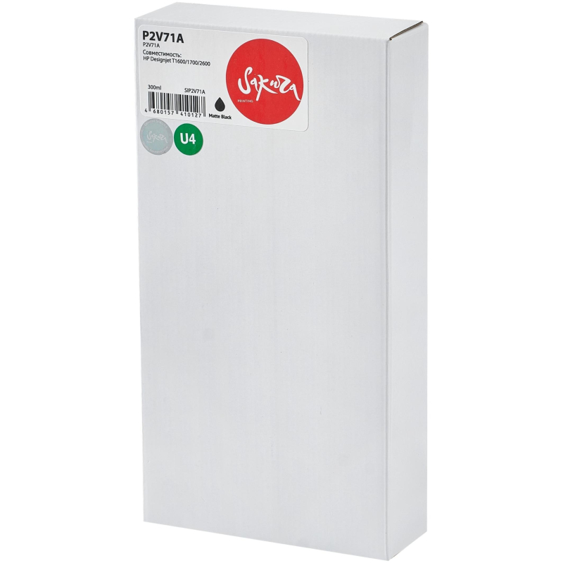 Картридж струйный Sakura P2V71A (№730 MBk) чер. мат. для HP DesignJet T1700