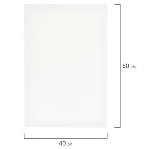 Холст на подрамнике BRAUBERG ART DEBUT, 40×60см, 280 г/м2, грунт, 100% хлопок, мелкое зерно
