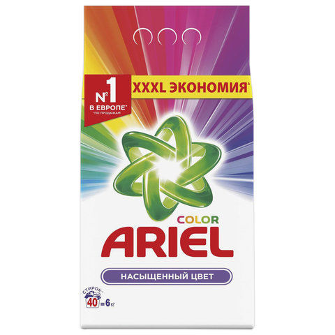 Стиральный порошок автомат 6 кг ARIEL (Ариэль) Color арт. 208840 ...
