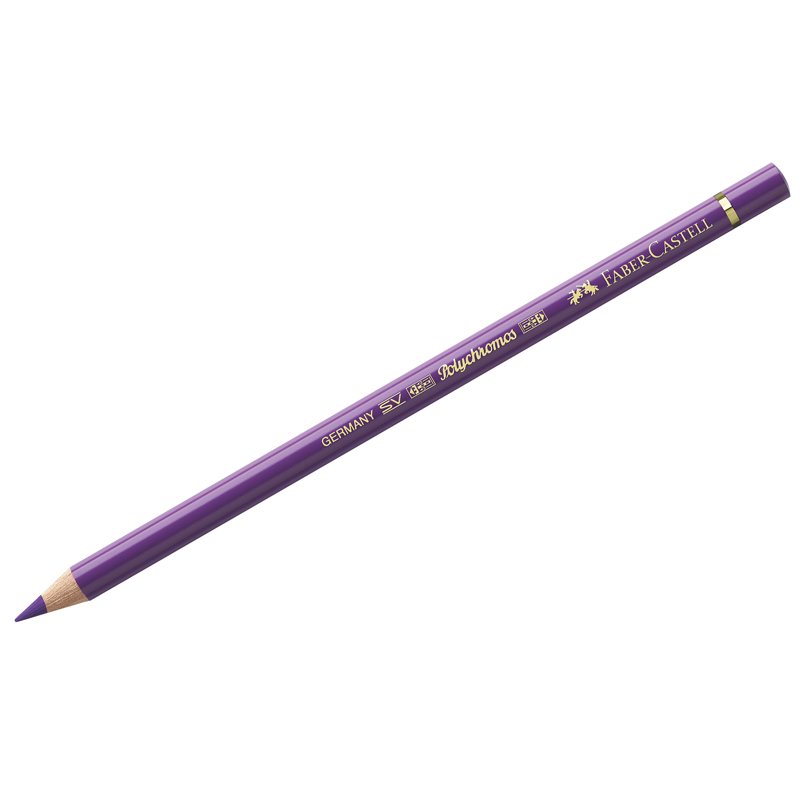 превью Карандаш художественный Faber-Castell «Polychromos», цвет 160 марганцево-фиолетовый