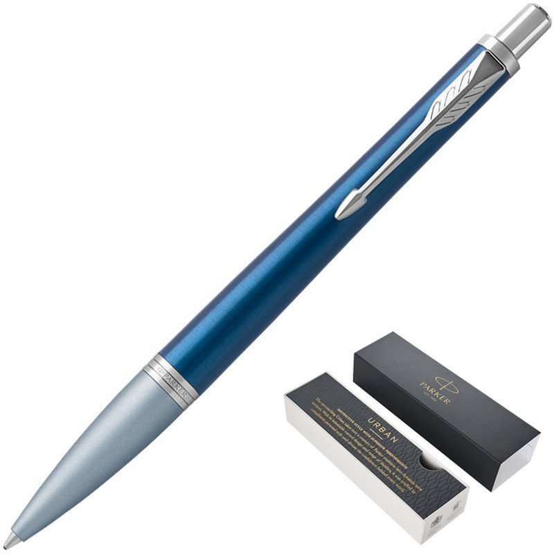 Ручка шариковая Parker Urban CT цвет чернил синий цвет корпуса голубой  (артикул производителя 1931565)
