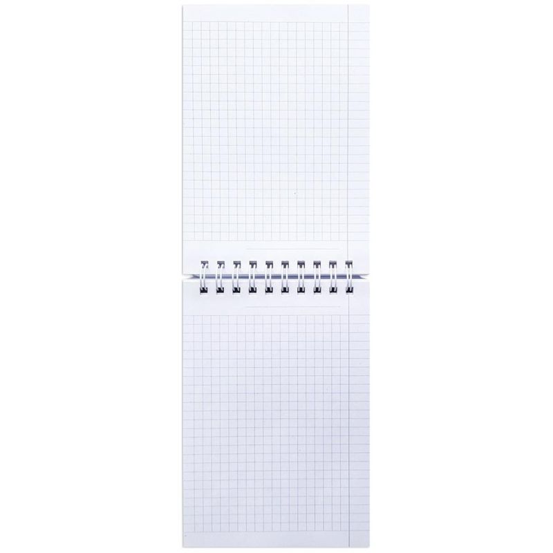 Блокнот 105140 мм,100л. клетка, спираль сверху, Be Smart, View, N3328