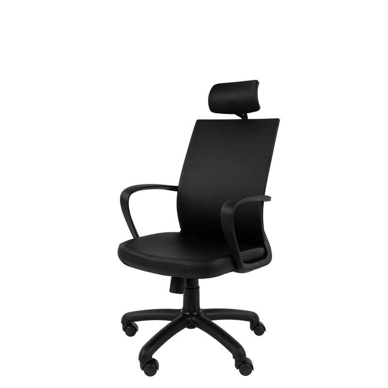 превью Кресло для руководителя Easy Chair 665 (искусственная кожа/пластик)