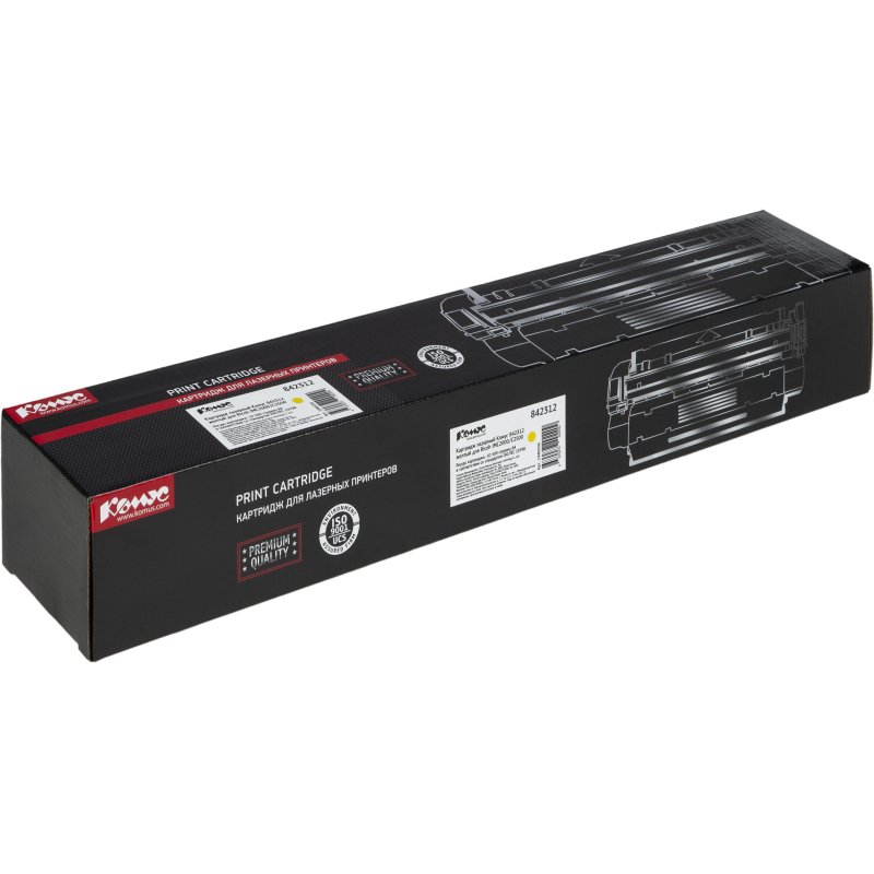 Картридж лазерный Комус 842312 жел. для Ricoh IMC2000/C2500