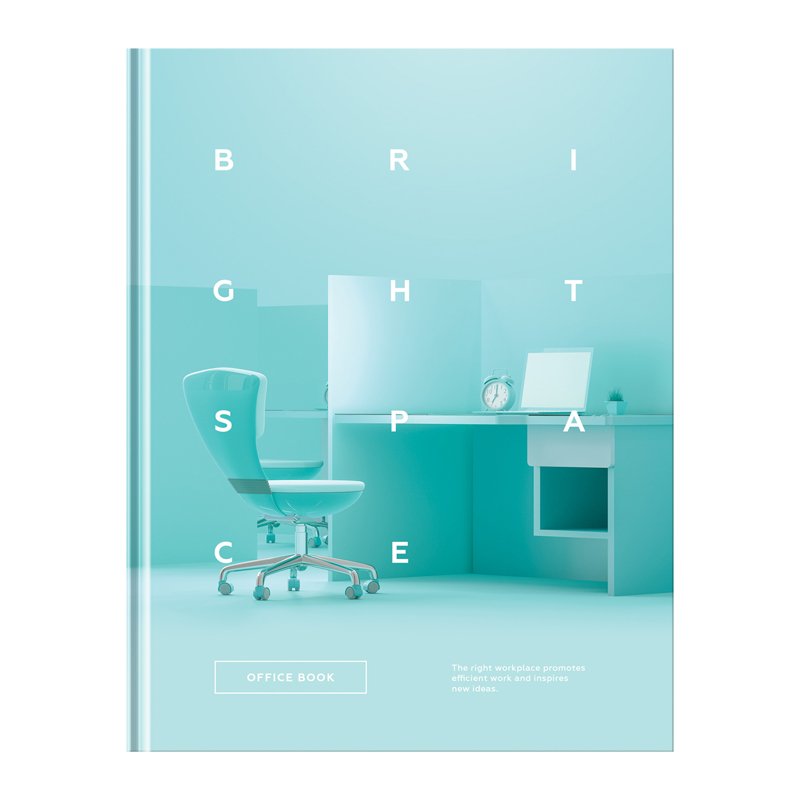 Бизнес-блокнот А5, 80л., BG «Office book», глянцевая ламинация