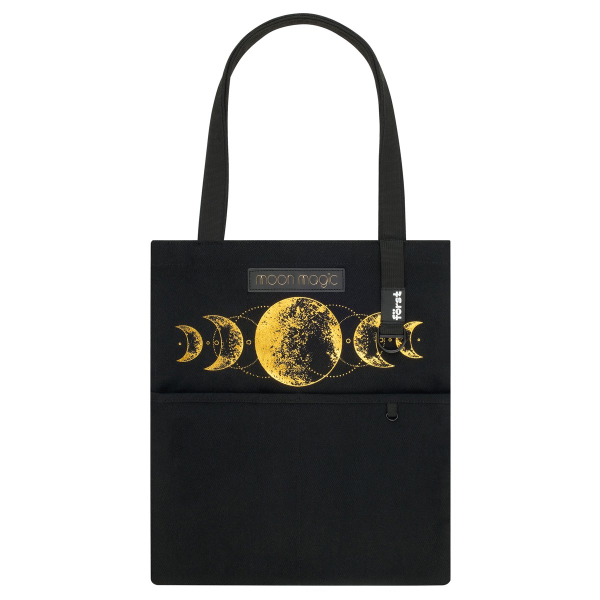 Сумка-шоппер Först «Moon phases» 40×35см, 1 отделение, женская арт. 1321995  - купить в Москве оптом и в розницу в интернет-магазине Deloks